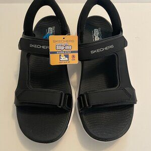 NWT Skechers Slip In Sandals (Goga Mat) Men's Size 10